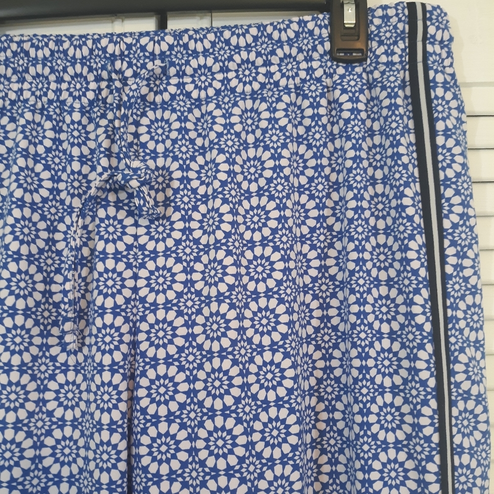 Talbots floral drawstring pants LG *V - Picture 6 of 6